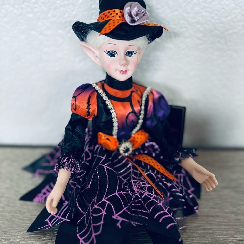Christian Siriano Halloween Witch Fairy Shelf Sitter Dolls Set - Picture 5 of 10